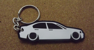 Porta Chaves com silhueta de BMW E46 Limousine - Série 3 - Img 1