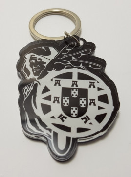 Porta chaves em acrílico - Homem Escudo - Img 2