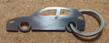 Porta Chaves em inox com silhueta com Alfa Romeo 147 - Img 1