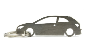 Porta Chaves em inox com silhueta com Seat Ibiza 6J 3P - Img 1