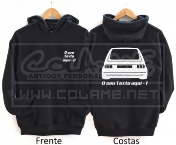 Sweatshirt com Capuz - VW Golf Mk1 - Traseira - Img 1