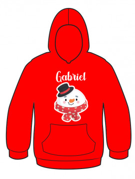 Sweatshirt Natal com Nome - Img 1