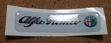 Autocolante Resinado 3D para Alfa Romeo - 110 x 27mm - Img 2