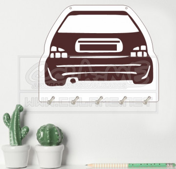 Chaveiro em MDF - Citroen Saxo - Img 1