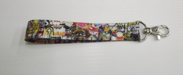 Fita Porta Chaves com Sticker Bomb Padrão 3 - Img 2