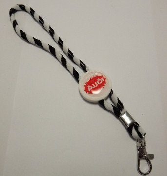 Fita Porta Chaves (lanyard) Ajustável para Audi - Img 4