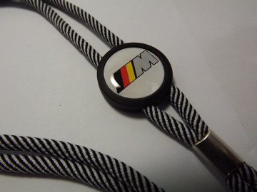Fita Porta Chaves (lanyard) de Pescoço Ajustável para BMW ///M - Img 1