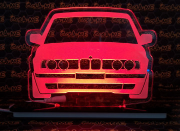 Moldura / Candeeiro com luz de presença - BMW e34 - Img 1