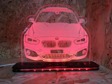 Moldura / Candeeiro com luz de presença - BMW F20 - Img 4
