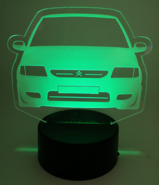 Moldura / Candeeiro com luz de presença - Citroen Saxo MK1 - Img 2