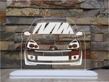 Moldura / Candeeiro com luz de presença - Renault Clio 2, fase 2 - Img 1