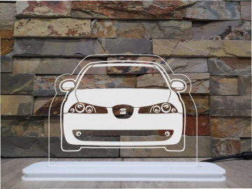 Moldura / Candeeiro com luz de presença - Seat Ibiza 6L - Img 1