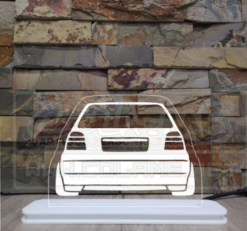 Moldura / Candeeiro com luz de presença - VW Golf Mk3 - Traseira - Img 1