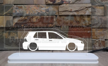 Moldura / Candeeiro com luz de presença - VW Mk4 - 5 Portas - Img 1