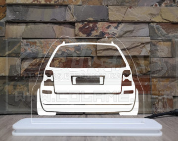 Moldura / Candeeiro com luz de presença - VW Passat 3BG - Img 1