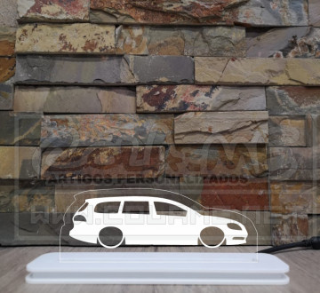 Moldura / Candeeiro com luz de presença - VW Passat B7 - Img 1