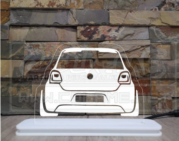 Moldura / Candeeiro com luz de presença - VW Polo 6R - Img 1