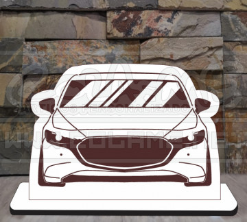 Moldura em MDF - Mazda 3 2019 - Img 1