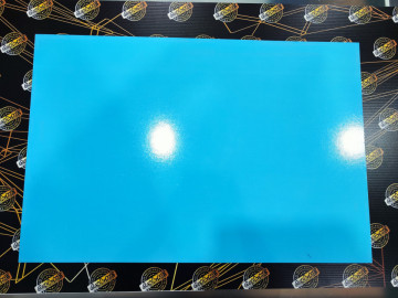 Placa MDF 3mm - 60x40cm - Colorida / Azul Claro - Img 1
