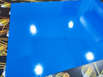 Placa MDF 3mm - 60x40cm - Colorida / Azul - Img 2