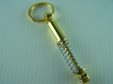 Porta Chaves - Amortecedor Dourado/Cinza - Img 1