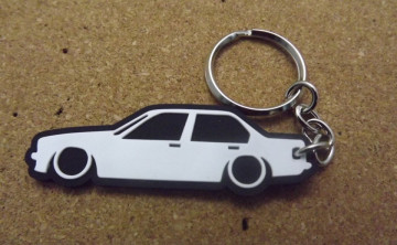 Porta Chaves com silhueta de BMW E30 - Série 3 - Img 1
