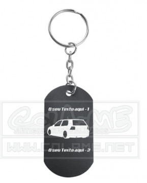 Porta Chaves em alumínio - VW Golf Mk4 - Img 1
