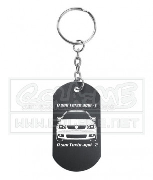 Porta Chaves em alumínio - VW Polo 6n2 - Img 1