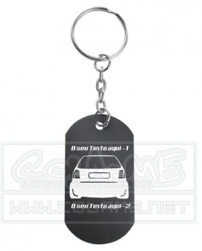 Porta Chaves em alumínio - VW Polo 6N - Img 1