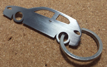 Porta Chaves em inox com silhueta com Alfa Romeo 147 - Img 2