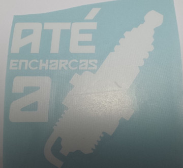Autocolante - Até encharcas a vela - Img 2
