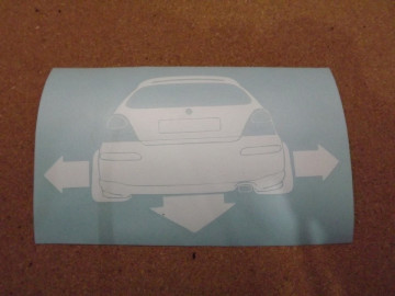 Autocolante - MG zr, rover 200 25 - Img 2