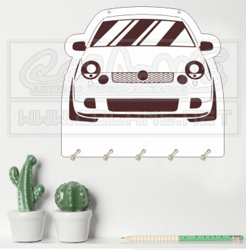 Chaveiro em MDF - VW Lupo - Img 1
