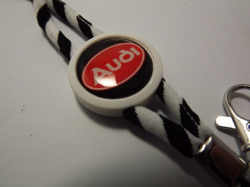 Fita Porta Chaves (lanyard) Ajustável para Audi - Img 1