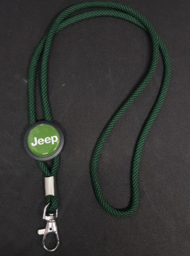 Fita Porta Chaves (lanyard) de Pescoço Ajustável para Jeep - Img 1