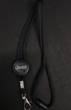 Fita Porta Chaves (lanyard) de Pescoço Ajustável para Jeep - Img 1