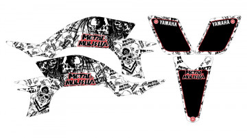Kit Autocolantes Para Yamaha YFZ 450 03-08