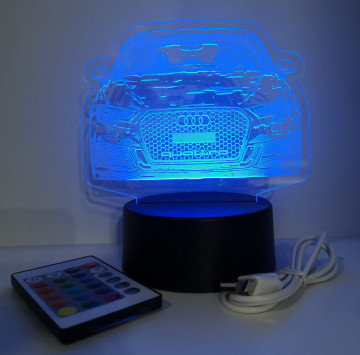 Moldura / Candeeiro com luz de presença - Audi A3 8V / S3 8V - Img 3