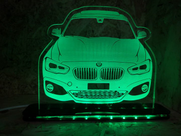 Moldura / Candeeiro com luz de presença - BMW F20 - Img 5