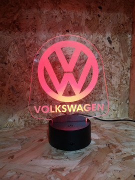 Moldura / Candeeiro com luz de presença com Volkswagen - Img 3