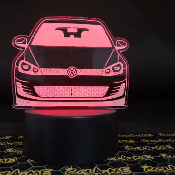 Moldura / Candeeiro com luz de presença - Volkswagen Golf VII - Img 6
