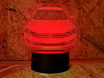 Moldura / Candeeiro com luz de presença - Volkswagen Passat B7 - Img 2