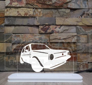 Moldura / Candeeiro com luz de presença - VW Golf Mk1 GTI - Img 1