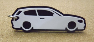 Porta Chaves com silhueta de BMW e81 - Série 1 - Img 2