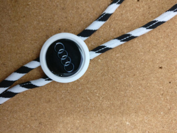 Fita Porta Chaves (lanyard) Ajustável para Audi - Img 1