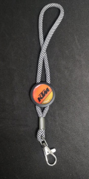 Fita Porta Chaves (lanyard) Ajustável para KTM - Img 1
