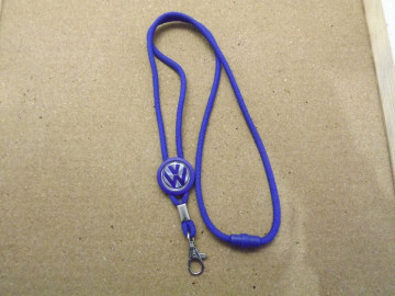 Fita Porta Chaves (lanyard) de Pescoço Ajustável para Volkswagen - Img 4