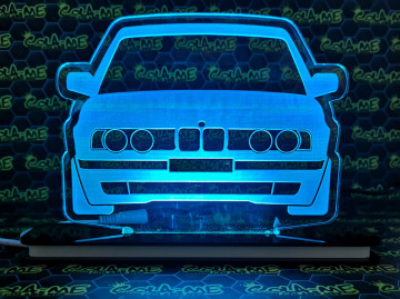Moldura / Candeeiro com luz de presença - BMW e34 - Img 3