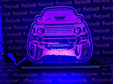 Moldura / Candeeiro com luz de presença - Mitsubishi Pajero - Img 2