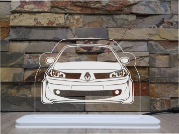 Moldura / Candeeiro com luz de presença - Renault Megane 2 - Img 1